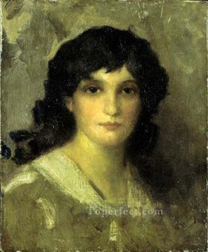 ジェームズ・アボット・マクニール 若い女性の頭 ジェームズ・アボット・マクニール ウィスラー Oil Paintings